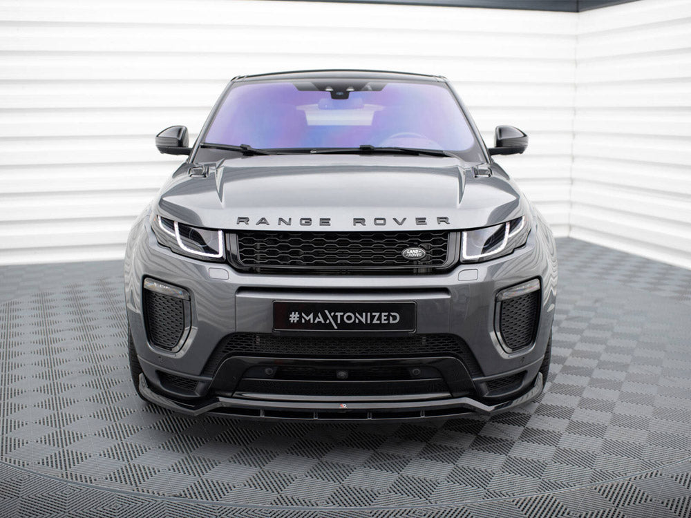 MAXTON DESIGN FRONT SPLITTER RANGE ROVER EVOQUE HSE DYNAMIC MK1 FACELIFT — photo 3
