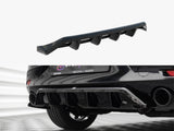MAXTON DESIGN CENTRAL REAR SPLITTER VERTICAL BARS MAZDA 3 MK4 — photo 1