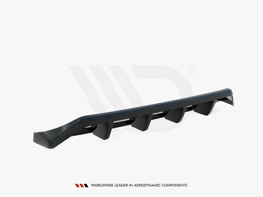 MAXTON DESIGN CENTRAL REAR SPLITTER VERTICAL BARS MAZDA 3 MK4 — photo 3