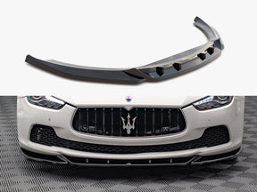 MAXTON DESIGN FRONT SPLITTER V1 MASERATI GHIBLI MK3 — photo 1