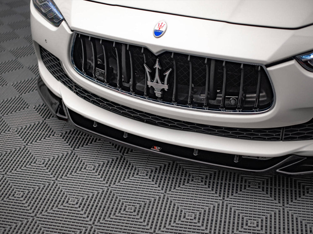 MAXTON DESIGN FRONT SPLITTER V1 MASERATI GHIBLI MK3 — photo 3
