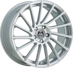 Motec Wheels MCT9 21×9 / 5×112 / ET35 High Gloss Silver (set)