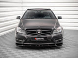 MAXTON DESIGN FRONT SPLITTER V.1 MERCEDES C-CLASS AMG LINE C204 W204 S204 FACELIFT — photo 3
