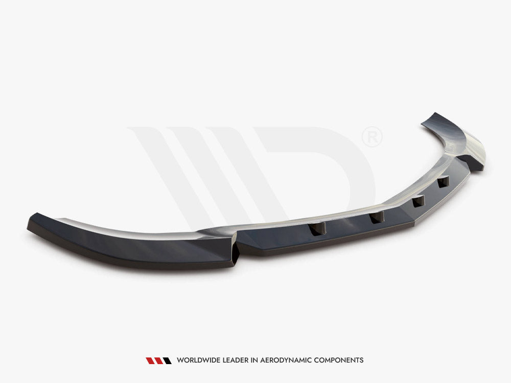 MAXTON DESIGN FRONT SPLITTER V.1 MERCEDES C-CLASS AMG LINE C204 W204 S204 FACELIFT — photo 5