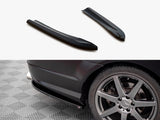 MAXTON DESIGN MERCEDES C-CLASS W204 FACELIFT AMG LINE REAR SIDE SPLITTERS — photo 1