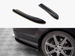 MAXTON DESIGN MERCEDES C-CLASS W204 FACELIFT AMG LINE REAR SIDE SPLITTERS — photo 1