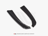 MAXTON DESIGN MERCEDES C-CLASS C205 AMG LINE REAR SIDE SPLITTERS — photo 5