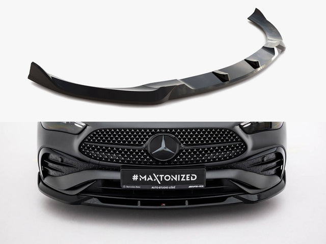 MAXTON DESIGN FRONT SPLITTER V2 MERCEDES-BENZ CLE AMG LINE C236 — photo 1