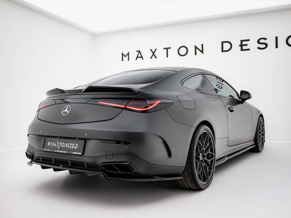 MAXTON DESIGN REAR SPLITTER VERTICAL BARS MERCEDES-BENZ CLE AMG LINE C236 — photo 2