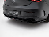 MAXTON DESIGN REAR SPLITTER VERTICAL BARS MERCEDES-BENZ CLE AMG LINE C236 — photo 3
