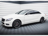 MAXTON DESIGN SIDE SKIRTS DIFFUSERS MERCEDES CLS AMG LINE C218 — photo 2