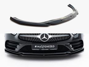 MAXTON DESIGN FRONT SPLITTER V.1 MERCEDES CLS AMG LINE C257 — photo 1