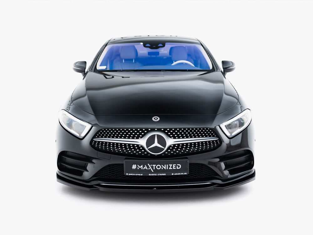 MAXTON DESIGN FRONT SPLITTER V.1 MERCEDES CLS AMG LINE C257 — photo 3