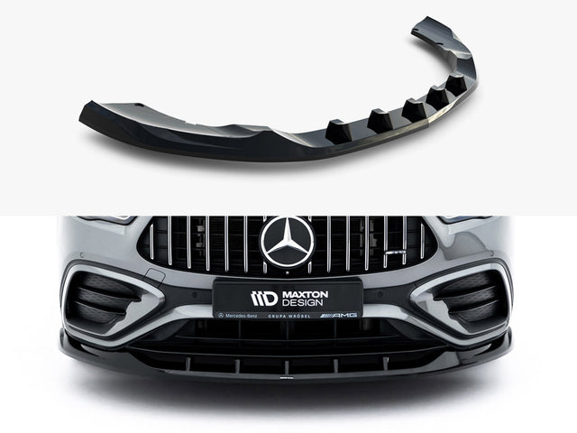 MAXTON DESIGN FRONT SPLITTER V2 MERCEDES-AMG GLA 35 H247 FACELIFT — photo 1