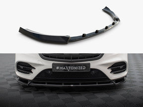 MAXTON DESIGN FRONT SPLITTER V.2 MERCEDES S-CLASS AMG LINE W222 FACELIFT — photo 1
