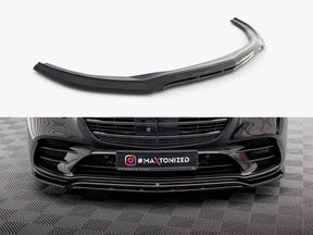MAXTON DESIGN FRONT SPLITTER MERCEDES S AMG LINE W223 — photo 1