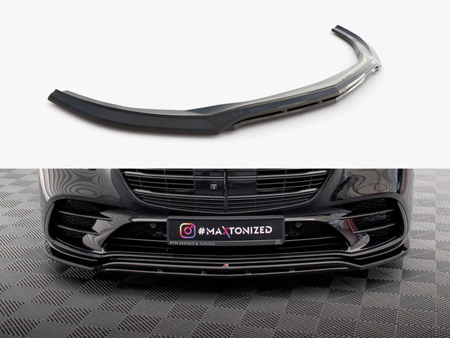 MAXTON DESIGN FRONT SPLITTER MERCEDES S AMG LINE W223 — photo 1