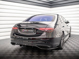 MAXTON DESIGN REAR SPLITTER WITH VERTICAL BARS MERCEDES S AMG LINE W223 — photo 2