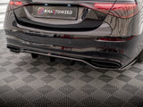 MAXTON DESIGN REAR SPLITTER WITH VERTICAL BARS MERCEDES S AMG LINE W223 — photo 3