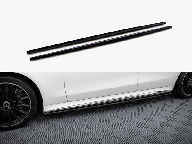 MAXTON DESIGN SIDE SKIRT DIFFUSERS MERCEDES S AMG LINE W223 — photo 1