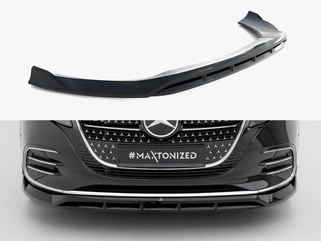 MAXTON DESIGN FRONT SPLITTER MERCEDES V-CLASS W447 FACELIFT 2 — photo 1