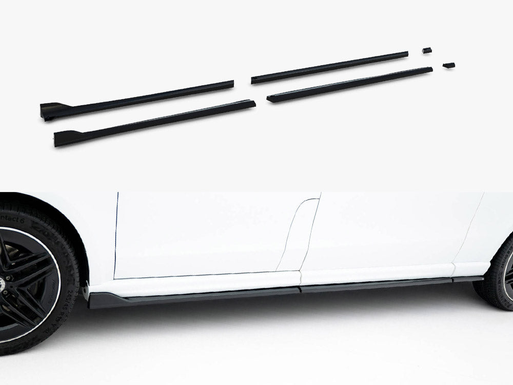 MAXTON DESIGN SIDE SKIRT DIFFUSERS V2 MERCEDES V-CLASS EXTRA LONG W447 — photo 1