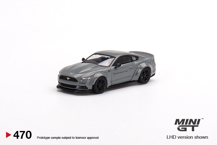 Mini GT – Ford Mustang GT-LB-Works Grey – MGT00470-R – supplier image