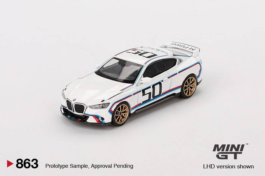 Mini GT – BMW 3.0 CSL White – MGT00863-R – supplier image
