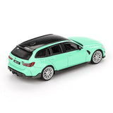 Mini GT – BMW M3 M Performance Touring Mint Green – product view 3