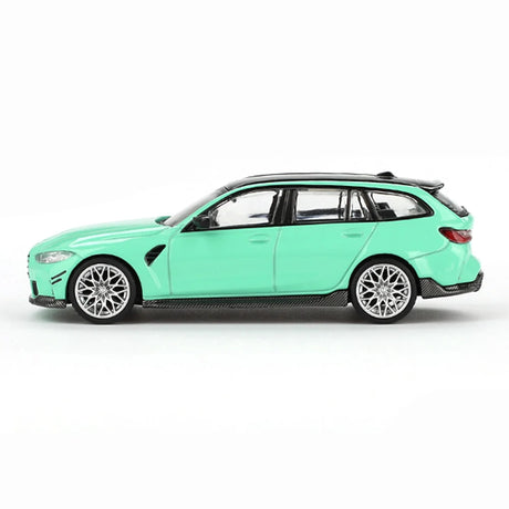 Mini GT – BMW M3 M Performance Touring Mint Green – product view 2