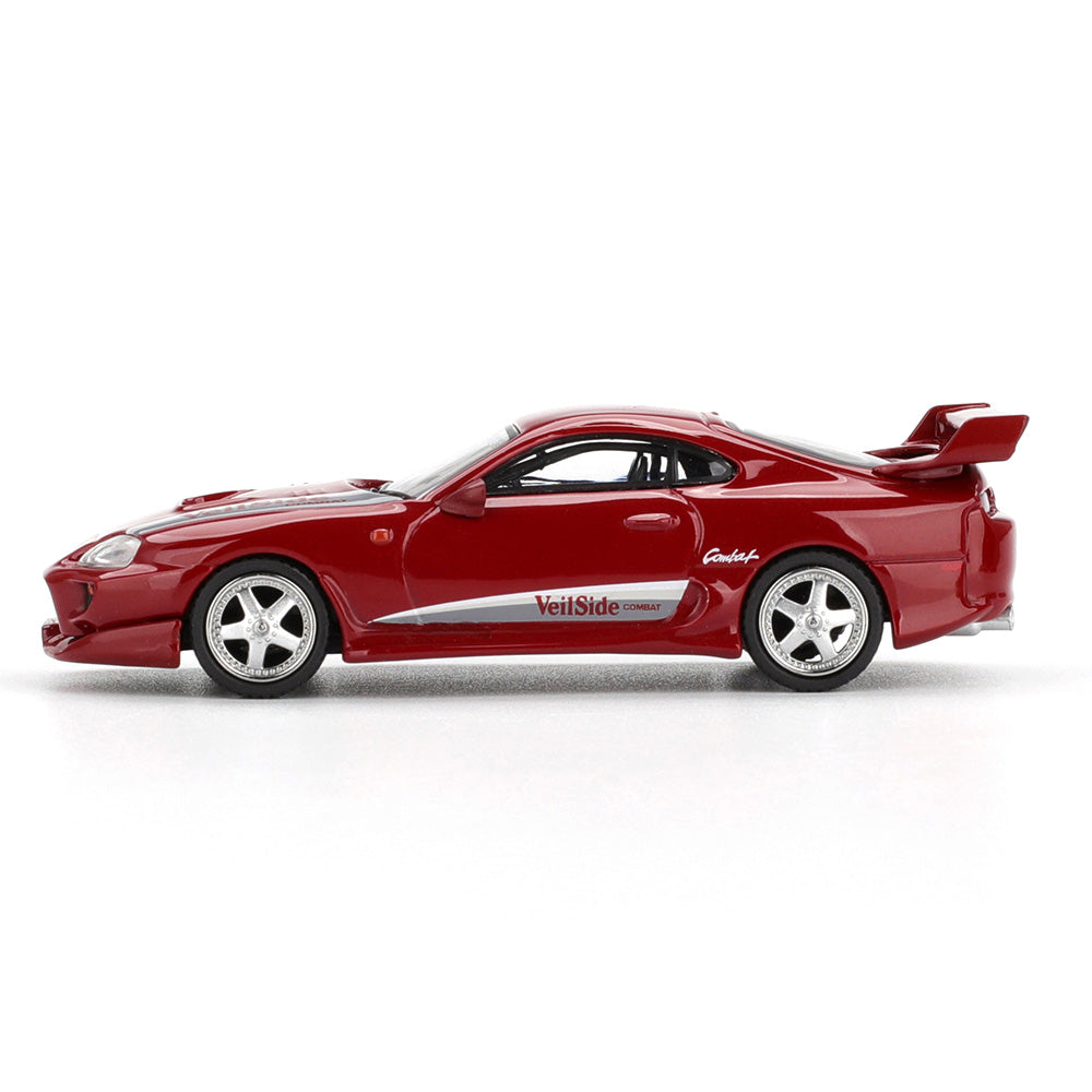Mini GT – Toyota Supra VeilSide Combat V-I Red – product view 2