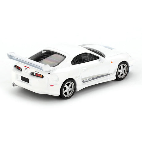 Mini GT – Toyota Supra VeilSide Combat V-I White – product view 3
