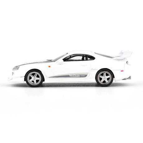 Mini GT – Toyota Supra VeilSide Combat V-I White – product view 2