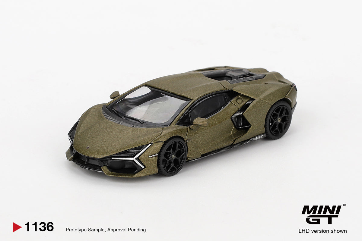 Mini GT – Lamborghini Revuelto Verde Gea Matte
