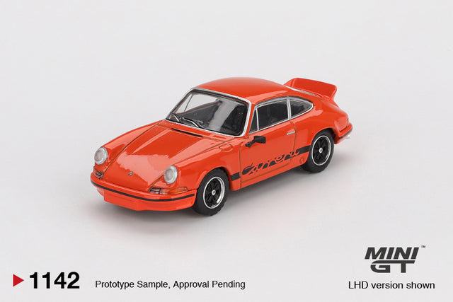 Mini GT – Porsche 911 Carrera RS 2.7 Tangerine – MGT01142-R – supplier image