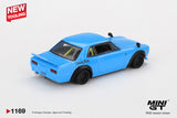 Mini GT – Nissan LB Works HAKOSUKA Baby Blue – product view 3