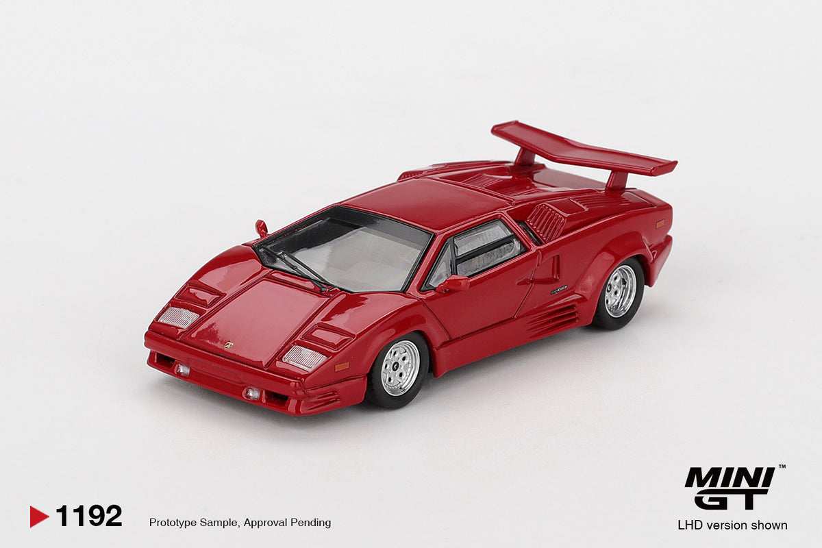 Mini GT – Lamborghini Countach 25th Anniversary Red