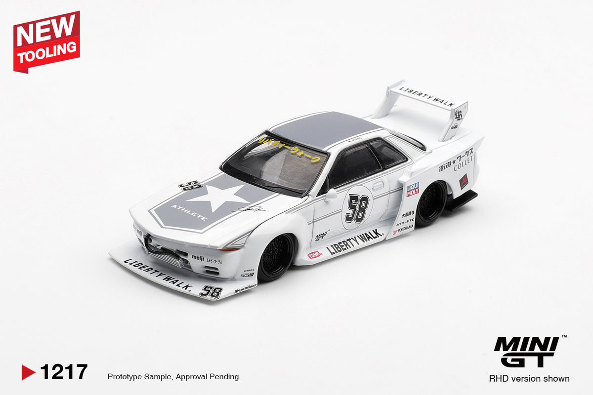 Mini GT – Nissan Skyline GT-R (R32) Kaido Works TA