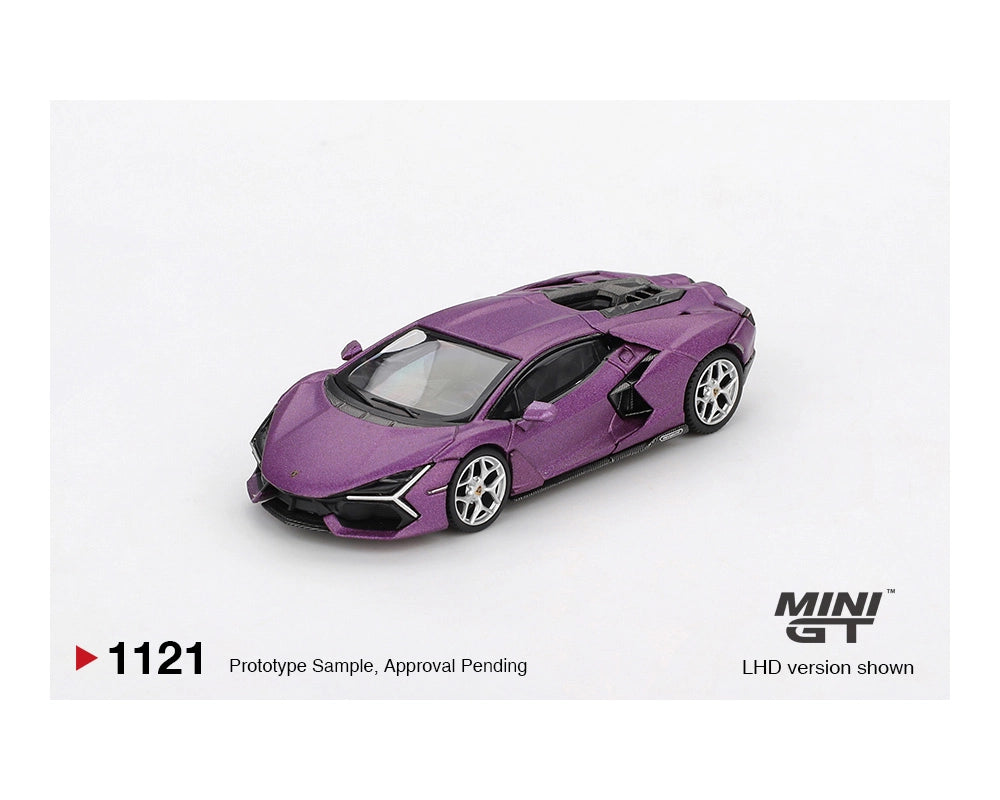 Mini GT – Lamborghini Revuelto Viola 30th Matte