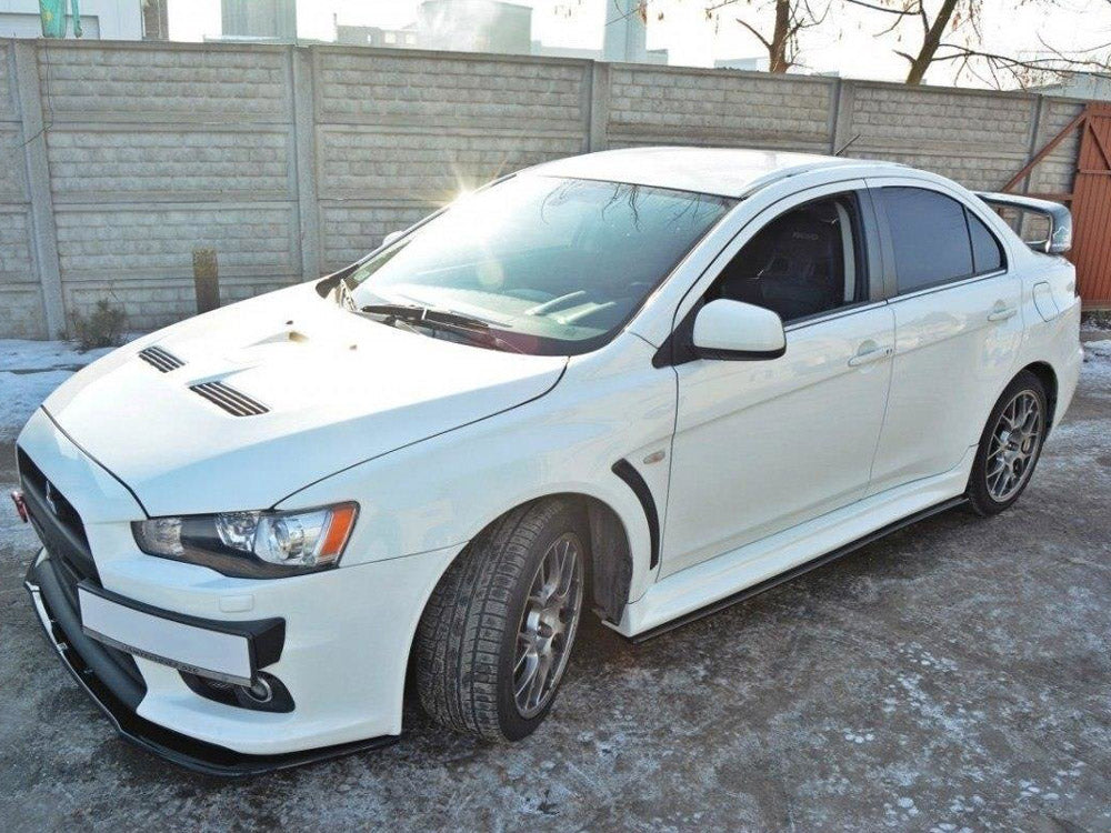 MAXTON DESIGN SIDE SKIRTS DIFFUSERS MITSUBISHI LANCER EVO X US VERSION — photo 2