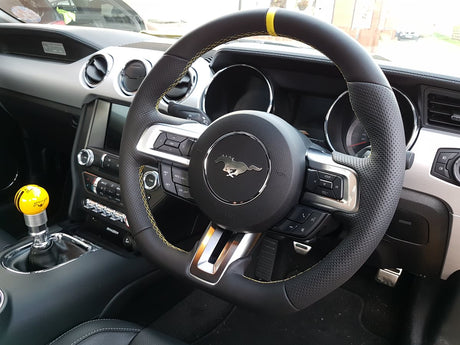 FULL LEATHER STEERING WHEEL RECOVER (ADVANCED)