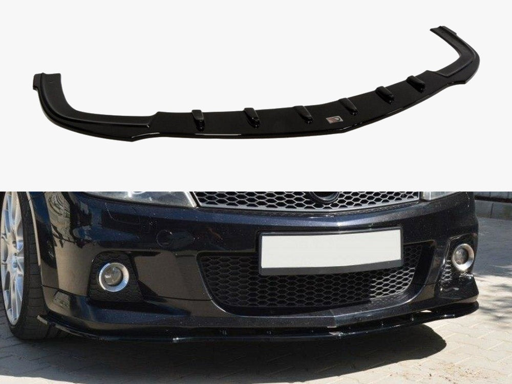 MAXTON DESIGN FRONT SPLITTER OPEL ASTRA H OPC / VXR — photo 1