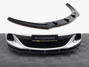 MAXTON DESIGN Front Splitter V.1 Opel Astra J OPC / VXR — photo 1