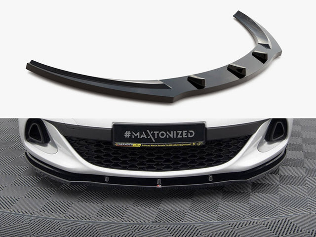MAXTON DESIGN Front Splitter V.1 Opel Astra J OPC / VXR — photo 1