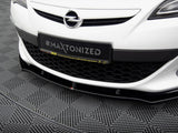 MAXTON DESIGN Front Splitter V.1 Opel Astra J OPC / VXR — photo 4