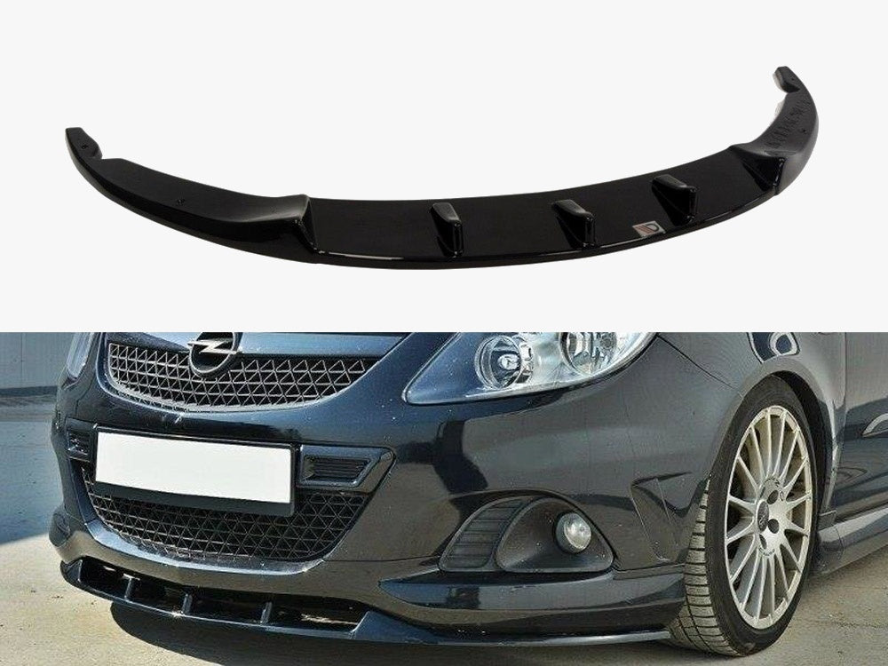 MAXTON DESIGN Front Splitter Opel Corsa D Nurburg OPC / VXR — photo 1