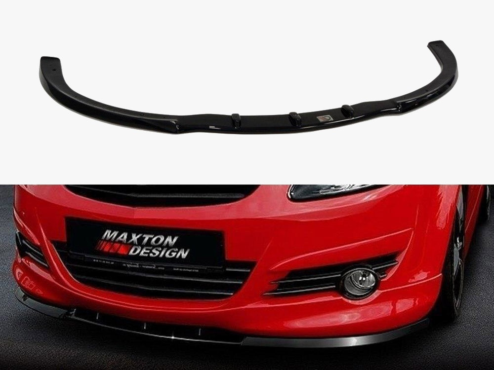 MAXTON DESIGN Front Splitter Opel Corsa D OPC Line Pre-Facelift — photo 1