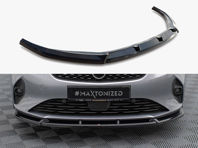 MAXTON DESIGN FRONT SPLITTER V.1 OPEL CORSA F (MK6) — photo 1