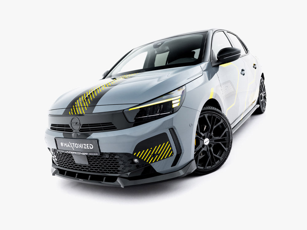 MAXTON DESIGN FRONT SPLITTER OPEL CORSA F FACELIFT (MK6 FACELIFT) — photo 2