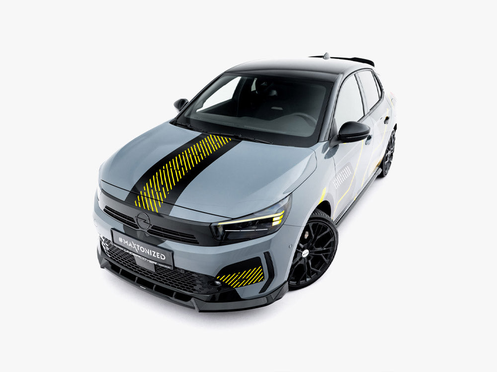 MAXTON DESIGN FRONT SPLITTER OPEL CORSA F FACELIFT (MK6 FACELIFT) — photo 3